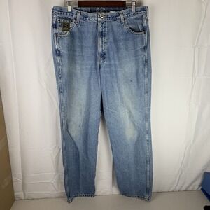 Cinch Men's Blue Jeans Straight 38x34‎ (measure 37x32) 905034